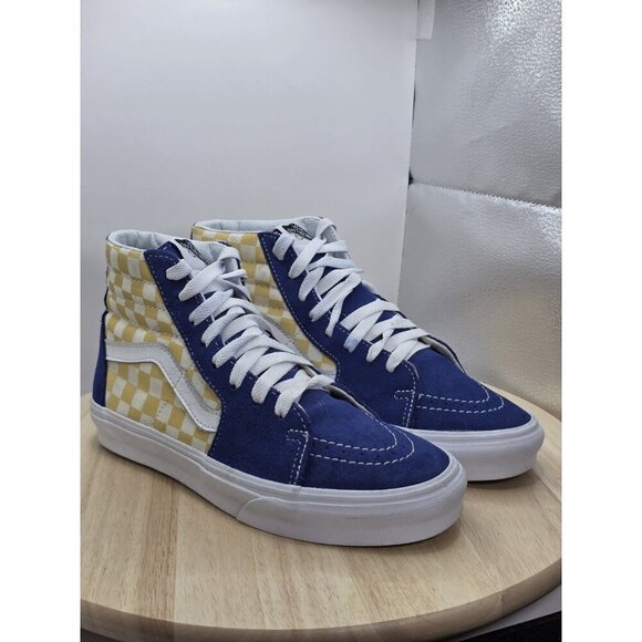 VANS Sk8-Hi BMX Checkerboard womens size 8 Skate Shoe - Picture 5 of 9